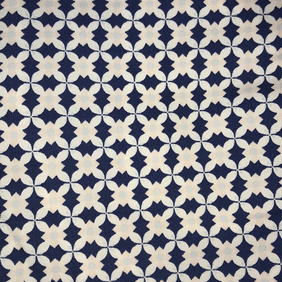 H&M Navy/white/pink geometric pants ▪️sz 10 - Picture 5 of 8